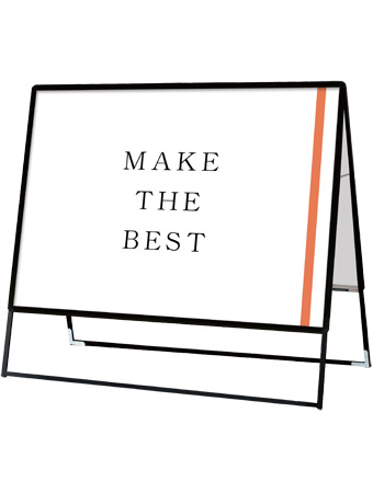 常磐精工 ポスタースタンド ポスターグリップスタンド看板 屋外用 B0横両面ブラック PGSK-B0YRB-G|【店舗用品】