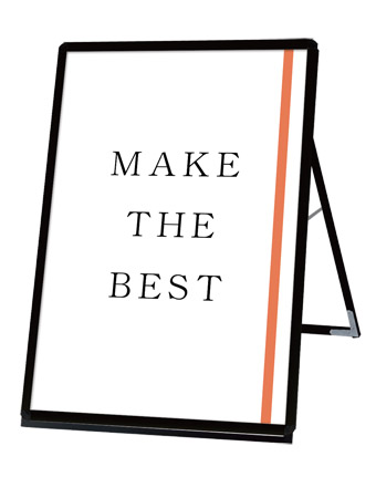 常磐精工 ポスタースタンド ポスターグリップスタンド看板 屋内用 B1ロウ片面ブラック PGSK-B1LKB|【店舗用品】