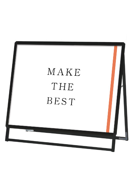 常磐精工 ポスタースタンド ポスターグリップスタンド看板 屋外用 B1横ロウ片面ブラック PGSK-B1YLKB-G|【店舗用品】