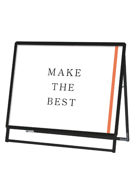 常磐精工 ポスタースタンド ポスターグリップスタンド看板 屋内用 B1横ロウ片面ブラック PGSK-B1YLKB|【店舗用品】