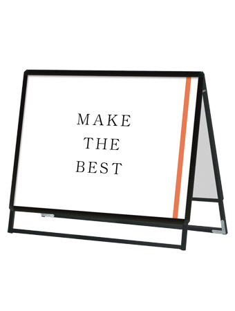 常磐精工 ポスタースタンド ポスターグリップスタンド看板 屋外用 B1横ロウ両面ブラック PGSK-B1YLRB-G|【店舗用品】