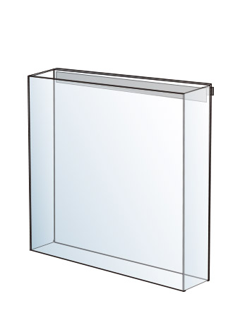 常磐精工 専用オプション ポスタースタンド ポスターグリップスタンド看板用カタログケース単品(屋内用) PGSKK-W225H|【店舗用品】