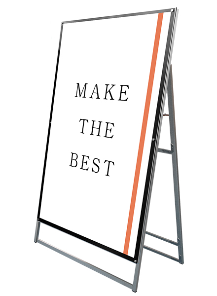 常磐精工 ポスタースタンド ポスター用スタンド看板 A0片面ブラック PSSK-A0KB|【店舗用品】