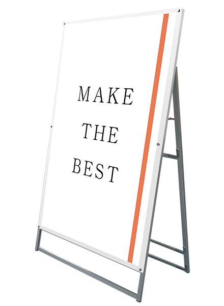 常磐精工 ポスタースタンド ポスター用スタンド看板 A0片面ホワイト PSSK-A0KW|【店舗用品】