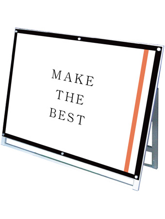 常磐精工 ポスタースタンド ポスター用スタンド看板 A0横ロウ片面ブラック PSSK-A0YLKB|【店舗用品】