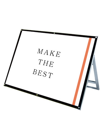 常磐精工 ポスタースタンド ポスター用スタンド看板 B0横ロウ片面ブラック PSSK-B0YLKB|【店舗用品】