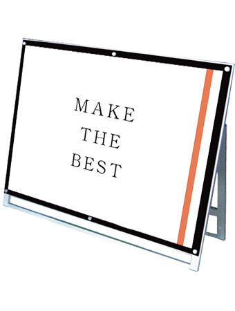 常磐精工 ポスタースタンド ポスター用スタンド看板マグネジ A0横ロウ片面ブラック PSSKMN-A0YLKB|【店舗用品】