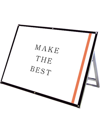 常磐精工 ポスタースタンド ポスター用スタンド看板マグネジ B0横ロウ片面ブラック PSSKMN-B0YLKB|【店舗用品】