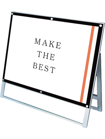 常磐精工 ポスタースタンド ポスター用スタンド看板マグネジ B1横ロウ片面ブラック PSSKMN-B1YLKB|【店舗用品】