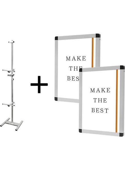 常磐精工 PAパネルスタンドコンビ23G-CB A2パネルセット PA23G-CB-VPA2A2-SET|【店舗用品】