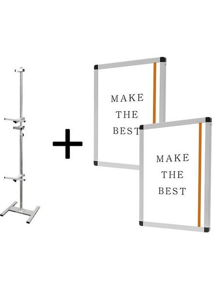 常磐精工 PAパネルスタンドコンビ23G-CB B2パネルセット PA23G-CB-VPB2B2-SET|【店舗用品】