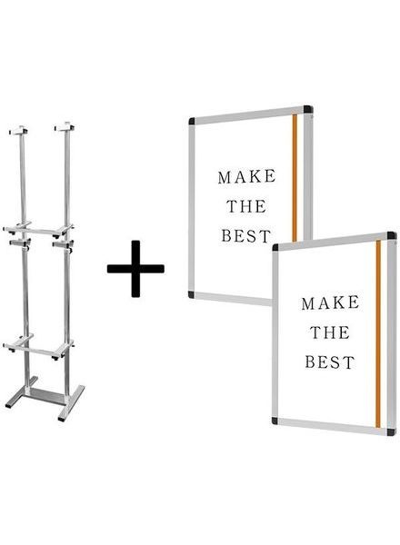 常磐精工 PAパネルスタンドコンビ23TW-CB A1パネルセット PA23TW-CB-VPA1A1-SET|【店舗用品】