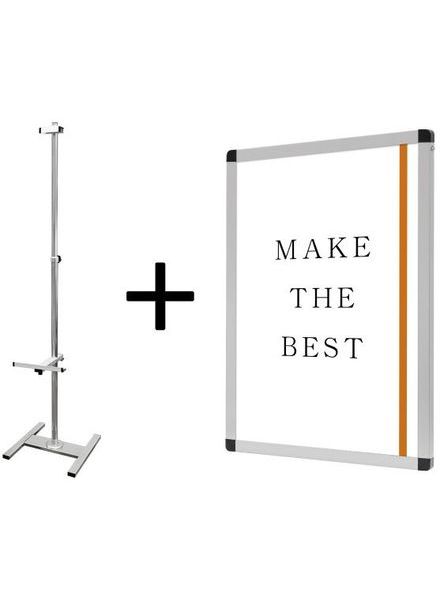 常磐精工 PAパネルスタンド23G-B 片面 A1パネルセット PA23G-B-VPA1-SET|【店舗用品】