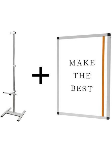 常磐精工 PAパネルスタンド23G-B 片面 B1パネルセット PA23G-B-VPB1-SET|【店舗用品】