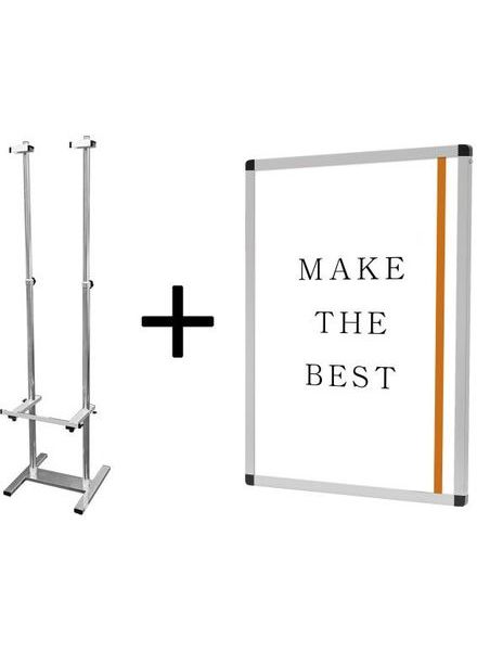 常磐精工 PAパネルスタンド23TW-B 片面 B1パネルセット PA23TW-B-VPB1-SET|【店舗用品】