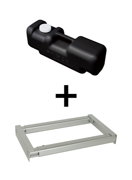 常磐精工 専用オプション A型看板・ポールサイン用 スマートウエイトアームフリー320 水タンクセット SMSKWF-320-BWSET|【店舗用品】