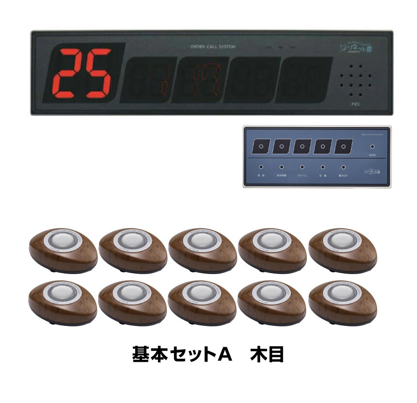 セット商品】オーダーコールシステム ソネット君 基本セットA (片面