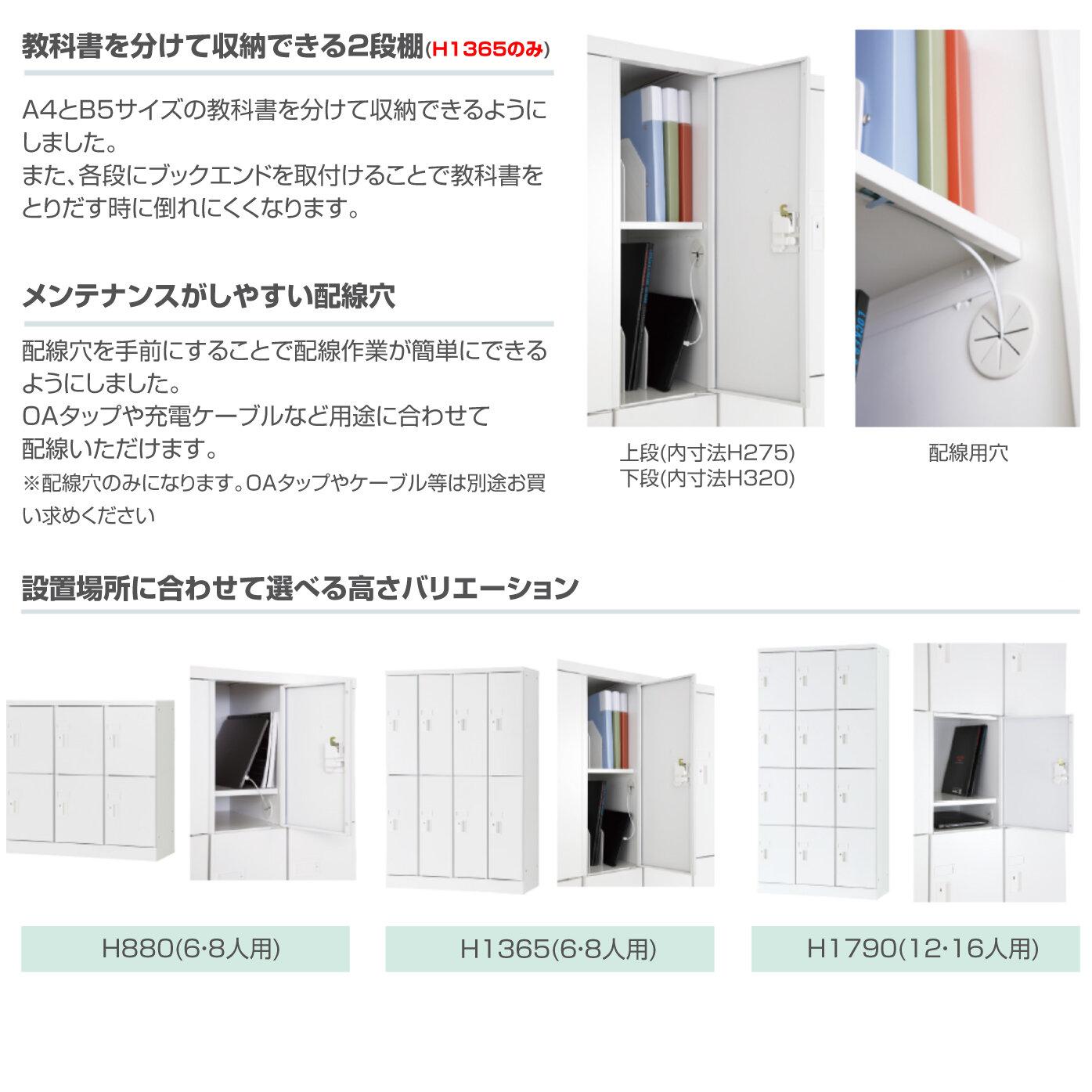 exKeePer 施工セット(2台分) 受注生産品) 豊國工業 ユニゾン タブレットPC収納庫 浅型 ケーブル