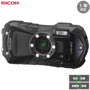 RICOH リコー 防水・防塵 デジタルカメラ WG-80 ブラック (1年保証) 152151