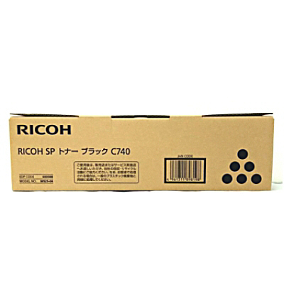 日本機器通販 / RICOH リコー IPSiO SP トナーブラック C740純正品 600588