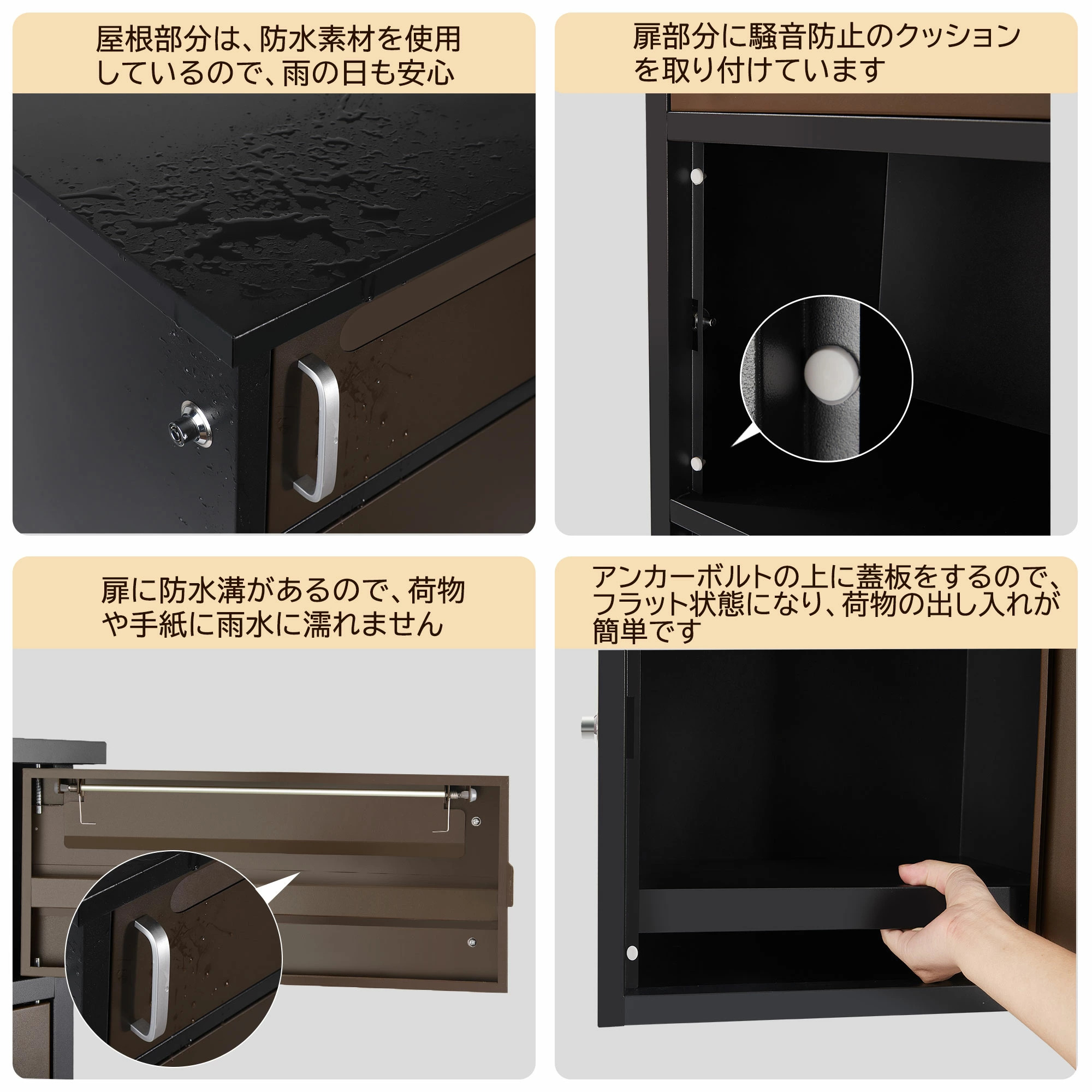 日本機器通販 / (組立完成品) TOOLS LIFE 宅配ボックス(中)THBOX-2-1