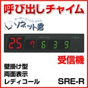 【要納期確認】 ソネット君 受信機 壁掛け型 両面 SRE-R レディコール機能付き